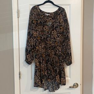 O'Neil Floral Tie Waist Dress